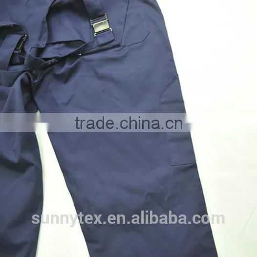Cleaner Navy Blue Painter Mens Uniform Work Bib Overalls photo-6