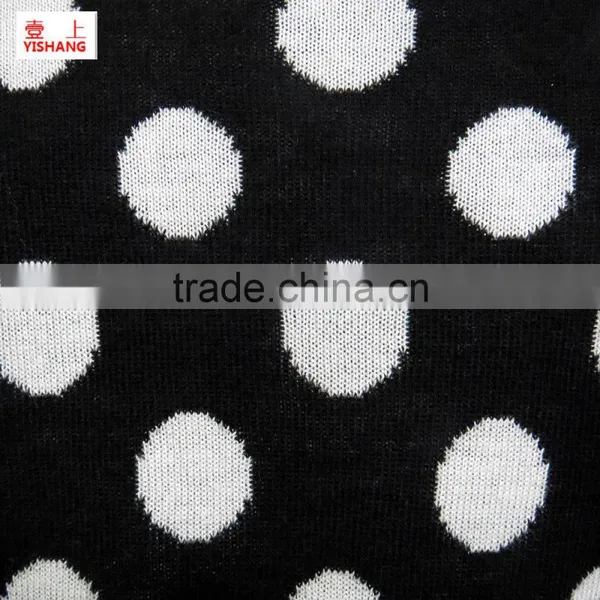 Jacquard Circle Images Sweater 59%Viscose 41%Cotton Lady Fashion Dress Sweater in the Autumn photo-3