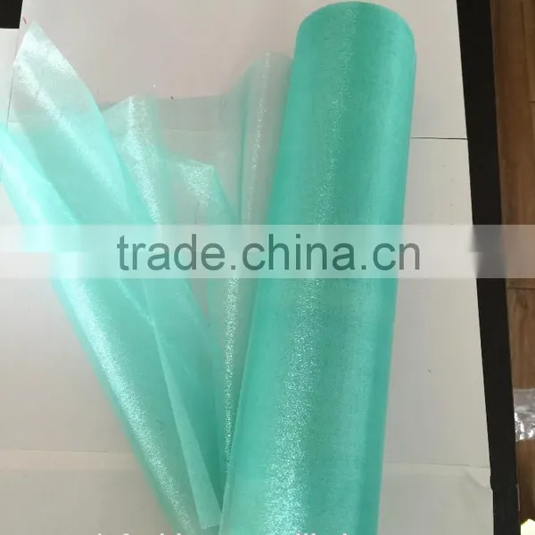 29CMX25M ROLL OF CRYSTAL ORGANZA SOFT SHEER FABRIC WEDDING PARTY TABLE RUNNER CHAIR SASH BOWS photo-5