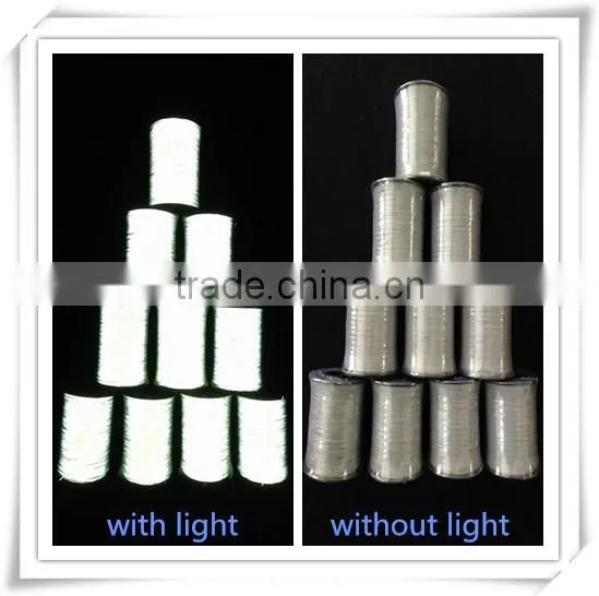 Hot Sell 0.5mm Double Side Reflective Knitting Yarn photo-2