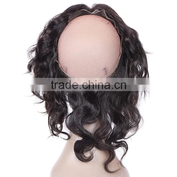 360 Lace Frontal Closure With Baby Hair Body Wave Virgin Brazilian Hair Around Lace Closure photo-5