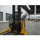 1.5 Ton Fork Lift Stacker With Wide Leg Width / Electric Straddle Stacker
