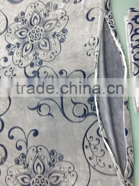 New Style Carved Flannel Quilt Cover photo-2