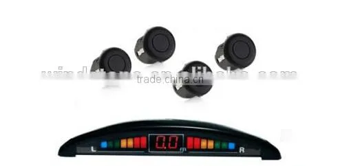 4 STEP LED Display Car Wreless Parking Sensor Backup Radar 4 Sensors photo-4