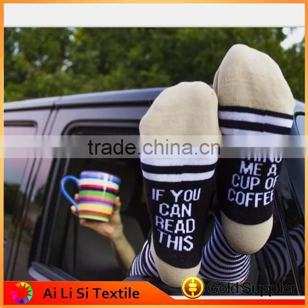 New Design If You Can Read This Socks Patterned Socks With High Quality photo-3