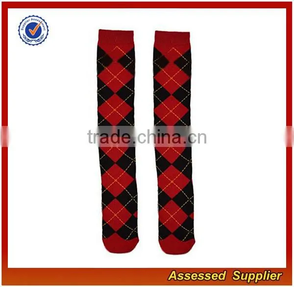 Wholesale Best Quality Customized School Uniform Socks JH70 photo-3