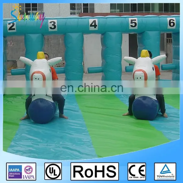 Inflatable Horse Riding Games,Pony Racing for Kids photo-2