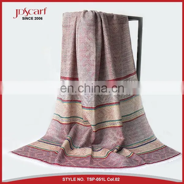 100% Polyester Woman Lady Hair Scarf Pakistani Scarf Hijab photo-2