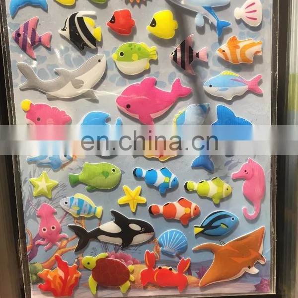 Fascinating and High Quality Cheap Custom 3d Sponge Puffy Stickers photo-3