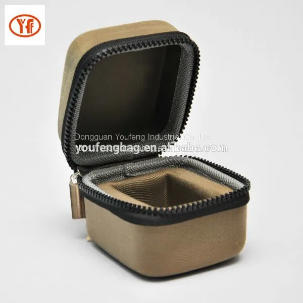 Customized Eva Watch Cases Oem Waterproof and Shockproof Zipper Clousure Watch Bags With Foam Insert photo-3