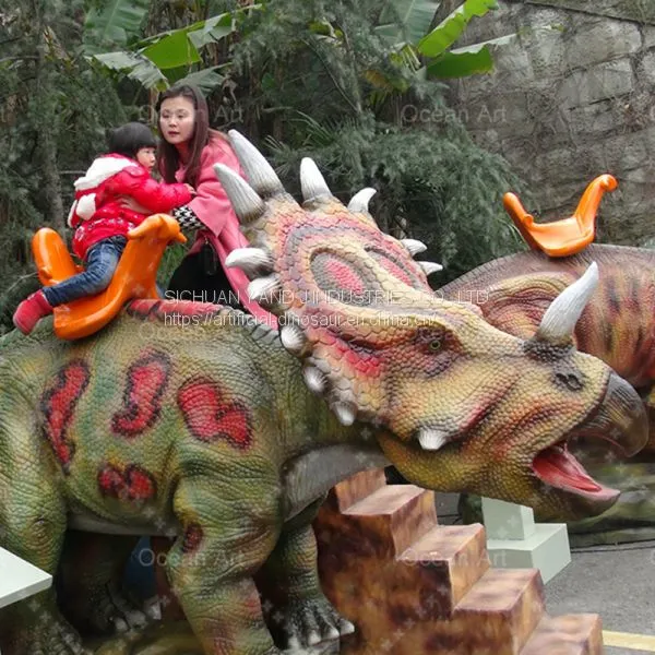 Artificial Movable Dinosaur Rides Mounts photo-2