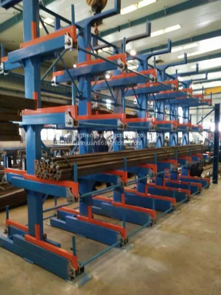 Raw Material Shelf Storage Tube Rod Bar Axis Angle Channel Steel photo-3