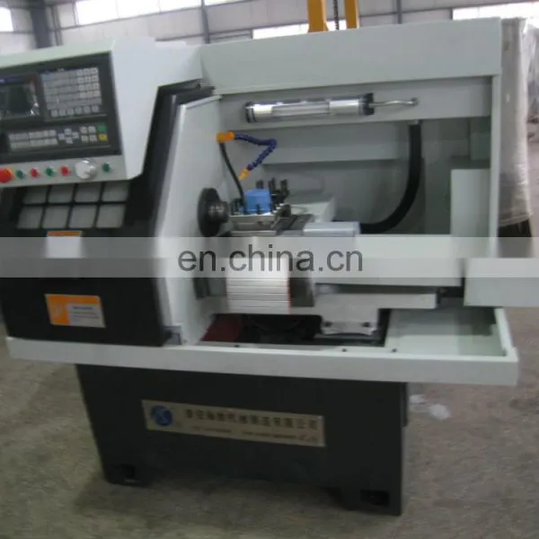 Small Cnc Lathe CK0640A With Collet Chuck and Automatic Tool Turret photo-4
