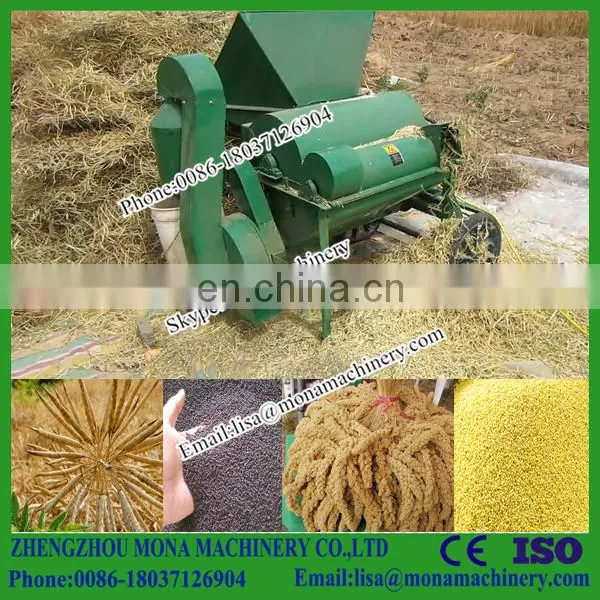 Top Selling Automatic Power Wheat and Rice Thresher With Gasoline Diesel Engine photo-2