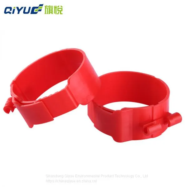 The Latest Plastic Nylon Pipe Clamp Fixing Central Air Conditioning Copper Tubes photo-4