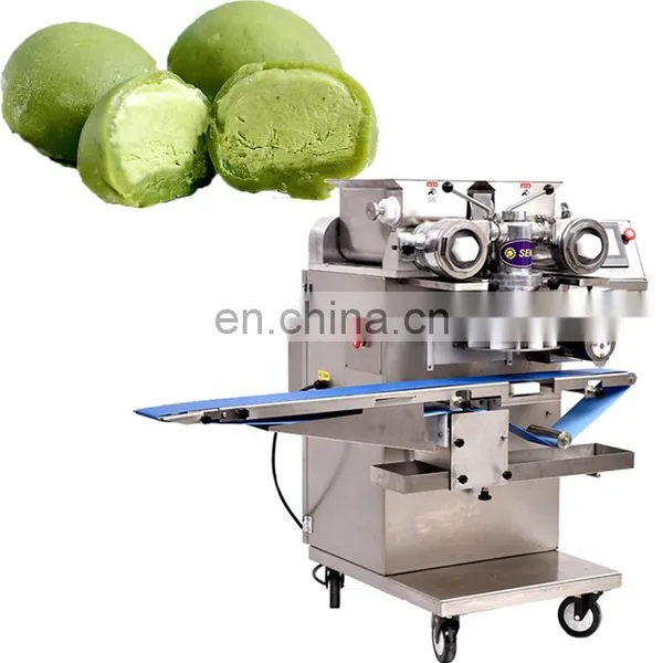 Small Encrusting Machine Production Line Automatic Ice Cream Mochi Forming Machine photo-2