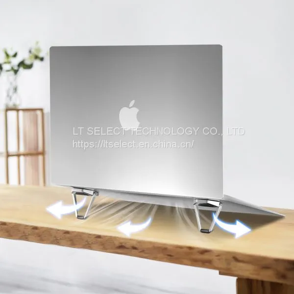 Aluminum Invisible Laptop Stand Foldable photo-5