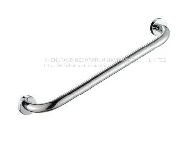 Bathroom Accessories Handrail SS304 Stainless Steel Customized Length Mirror Finish 12' Grab Bar