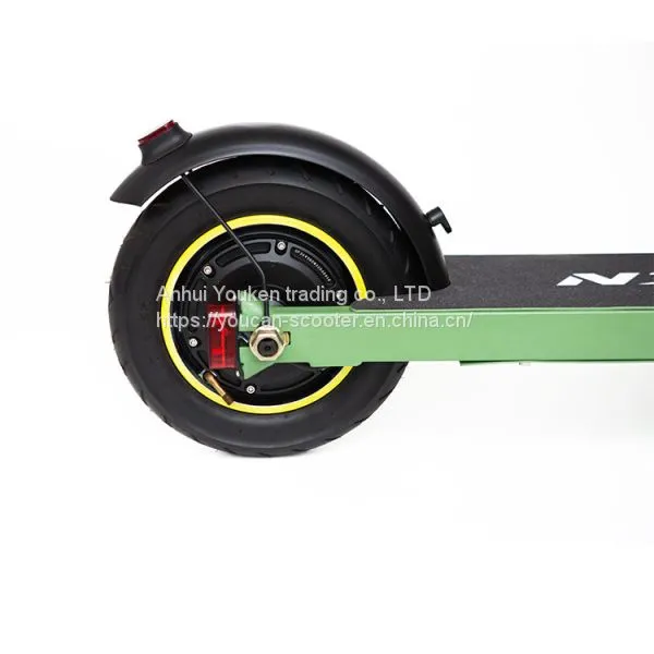 2020 Hot Selling Youcan 5.0 Lithium Battery 36v 10Ah 350w 12 Inches Steel Frame Easy Folding Electric Scooter photo-3