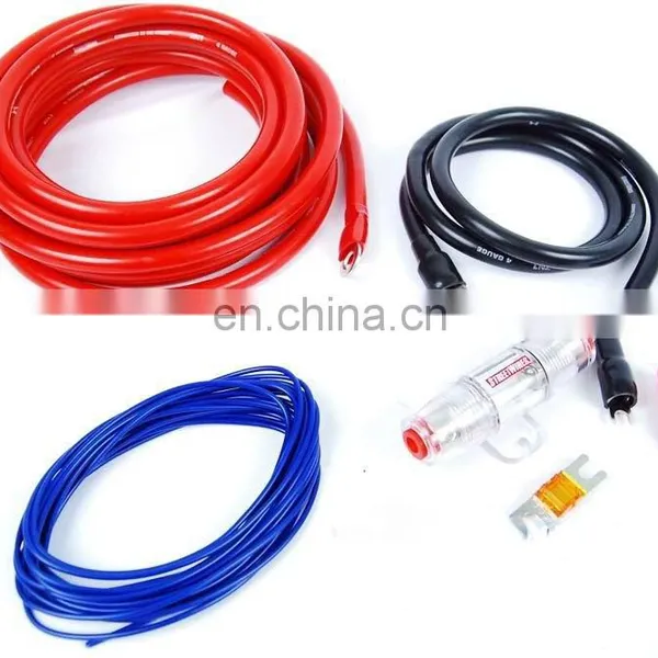 0 Gauge Amp Kit 5000W Car Amplifier Install Power & Ground Wire+More photo-2