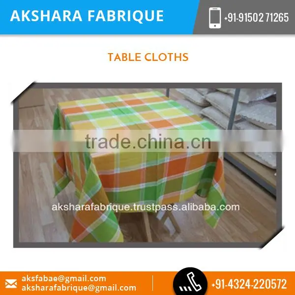 Custom Designs Printed Cotton Table Cloth Available at Reliable Rate photo-2