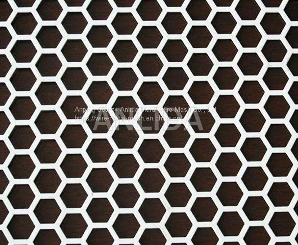 Honeycomb Perforated Sheet Metal Honeycomb Expanded Metal Metal Honeycomb Mesh photo-2
