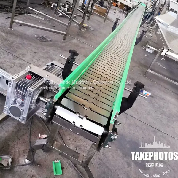 Canned Beverage Bottling Chain Plate Conveyor Custom photo-3