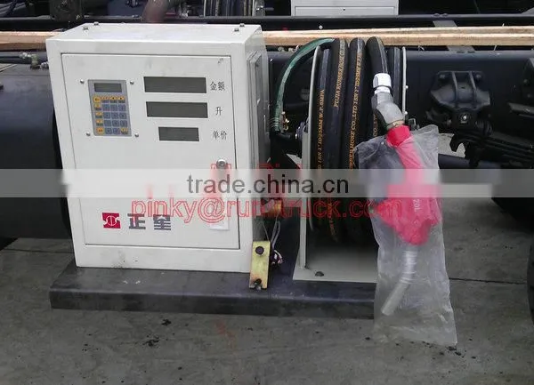 Cheaper Price DFAC Fuel Truck With Dispensing Arrangements Monitor and Meter 8000Liters Oil Tank Truck For Sales photo-3