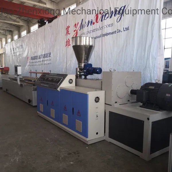 PVC PE WPC Decking Plastic Profile Production Line
