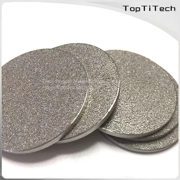 Sintered Porous Titanium Frit