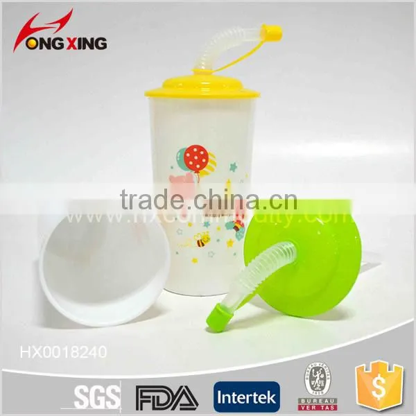 Hot Sale Kids Plastic Cup With Straw photo-5