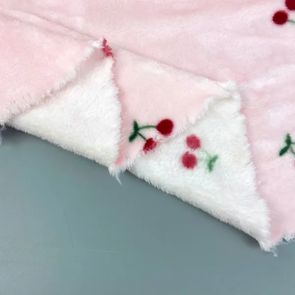 Wholesale of Spot Flannel Coral Velvet Cartoon Printed Home Clothes, Pajamas, Blankets, Home Textiles, Pillows, Slippers, Pet Clothing Fabrics photo-4