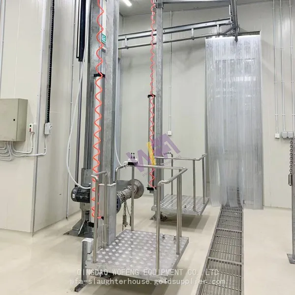 Abattoir Cow Slaughterhouse Equipment Cattle Skinning Machine For Bovine Complete Slaughter Line photo-5