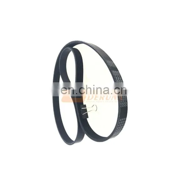 China Heavy Truck Sinotruk HOWO T5g T7h Tx Truck Spare Parts VG1038060023 Automotive Multi Wedge Belt photo-2