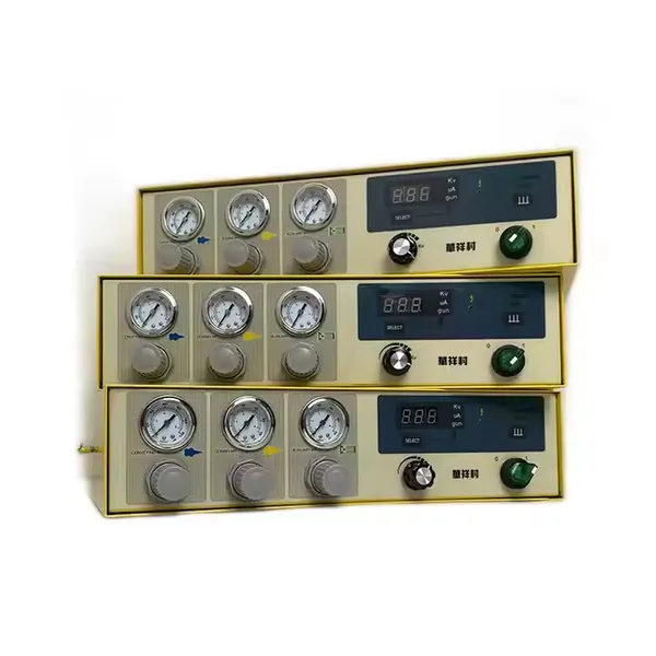 HXC-600A Factory Direct Sales In Line With Human Mechanics Design Powder Cartridge Electrostatic Powder Metal Coating Machine photo-3