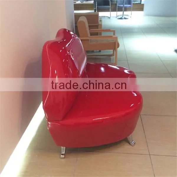 Home Furniture Living Room Red Lip Sofa photo-3