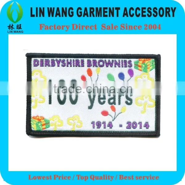Brownie Woven Badge, Anniversary Woven Badge
