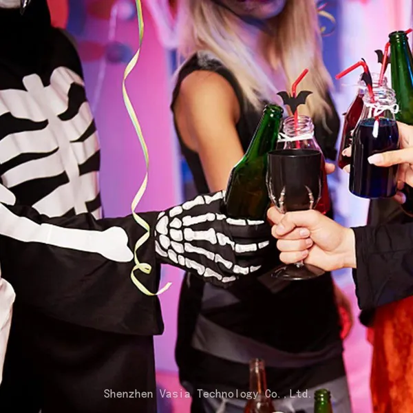 Wholesale Halloween Scary Mask & Skeleton Glove Set for Party Cosplay Decoration Supplies photo-4