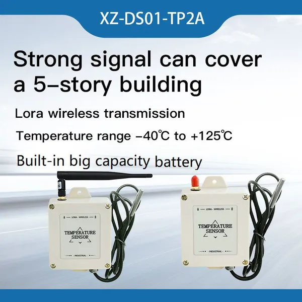 Freezer Temperature Sensor Data Logger Wireless Refrigerator Temperature Monitoring System With Lora Gateway photo-5