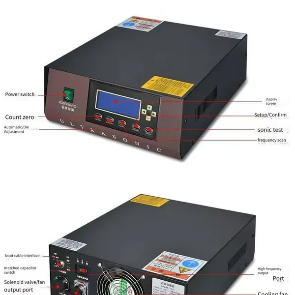 Plug Welding Machine, Direct Supply From the Manufacturer, Digital Automatic Frequency Tracking, Ultrasonic Welding for Power Charging Heads photo-4