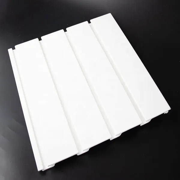 USA Displays Garage Wall Slatwall Pvc Storage Wall Tool Organizer Heavy Duty PVC Slatwall Panel for Garage photo-5