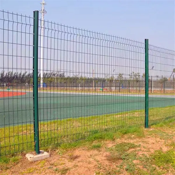 Galvanized 3D Curved Wire Mesh Fence With 5mm Wire Diameter for Industrial Security photo-3