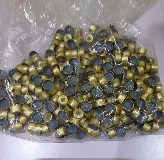 7.5mm Aluminium Caps With Linner