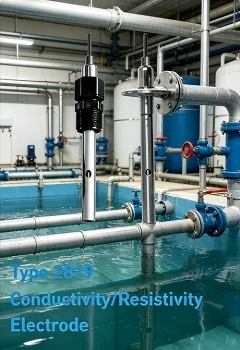 Type 2819 Conductivity Resistivity Sensor Industrial Conductivity Electrode for Water Treatment and Chemical Monitoring photo-2