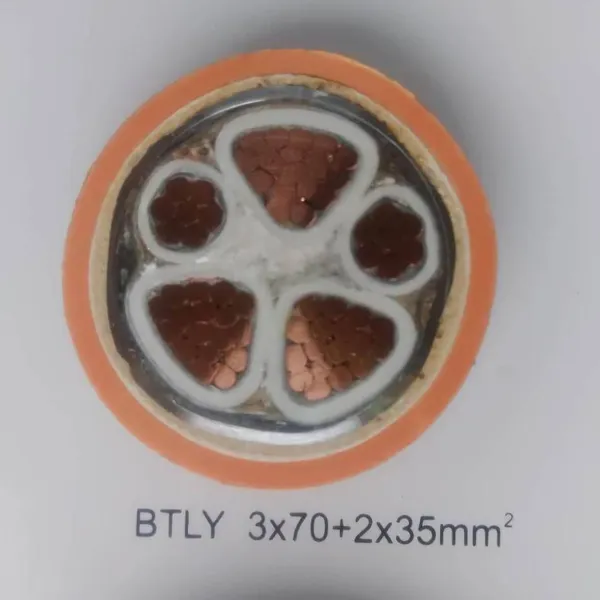 Nansha Cables, Btly 3*16mm², Flexible Mineral Cables, Guangdong Shuangli Cables, China Southern Power Grid