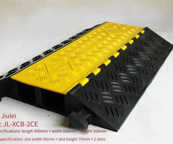 Jiulei Brand Jl-xcb-2ce Rubber and Plastic Bridge Belt [manufacturer] Length: 900mm * Width: 600mm * Height: 100mm - Slot Width: 90mm * Slot Height: 70mm * 2 Wire Slots photo-4