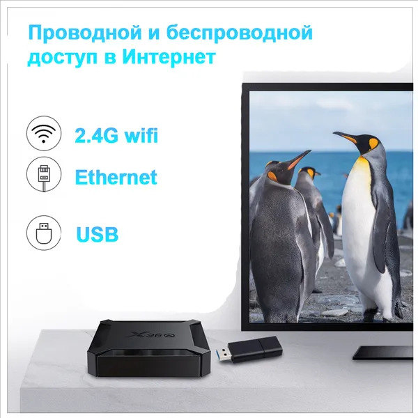 X96Q Android TV box Set top box