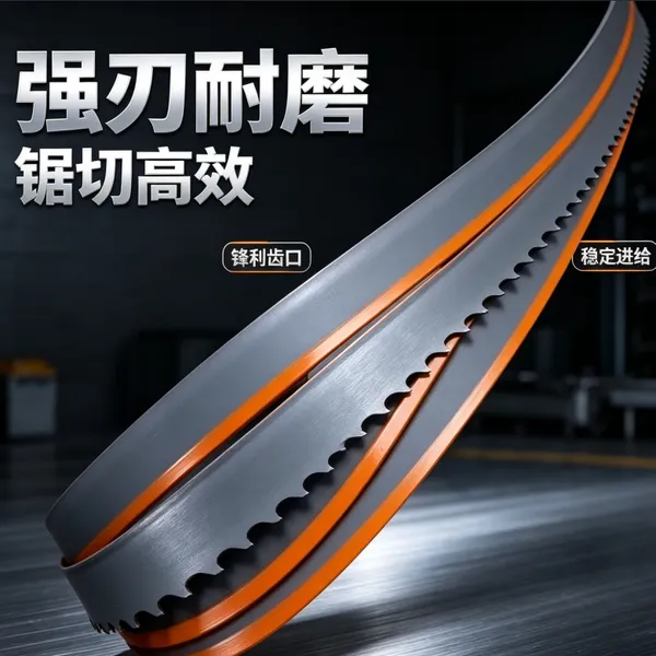 Hongshengjie Carbide Band Saw Blades (67×9000) – Special Cutting Consumables for Titanium Alloy Machining photo-2
