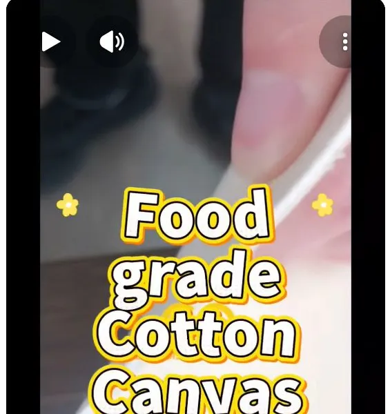 Food-grade Cotton Canvas Belts