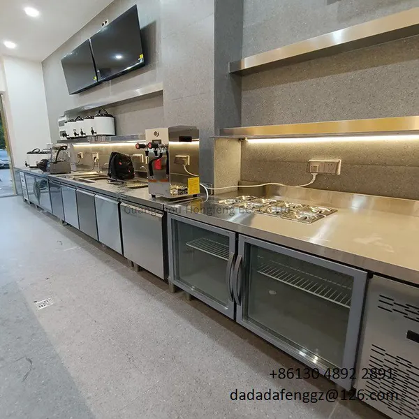DADADAFENG Counter Stainless Coffee Shop Cashier Counter Reception Desk Restaurant Nightclub Bar Counter